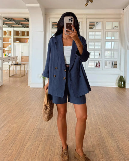 Tolstoy Jacket and Shorts Set