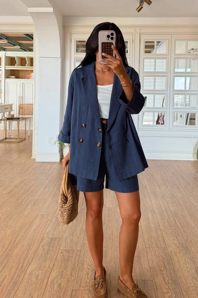 Tolstoy Jacket and Shorts Set