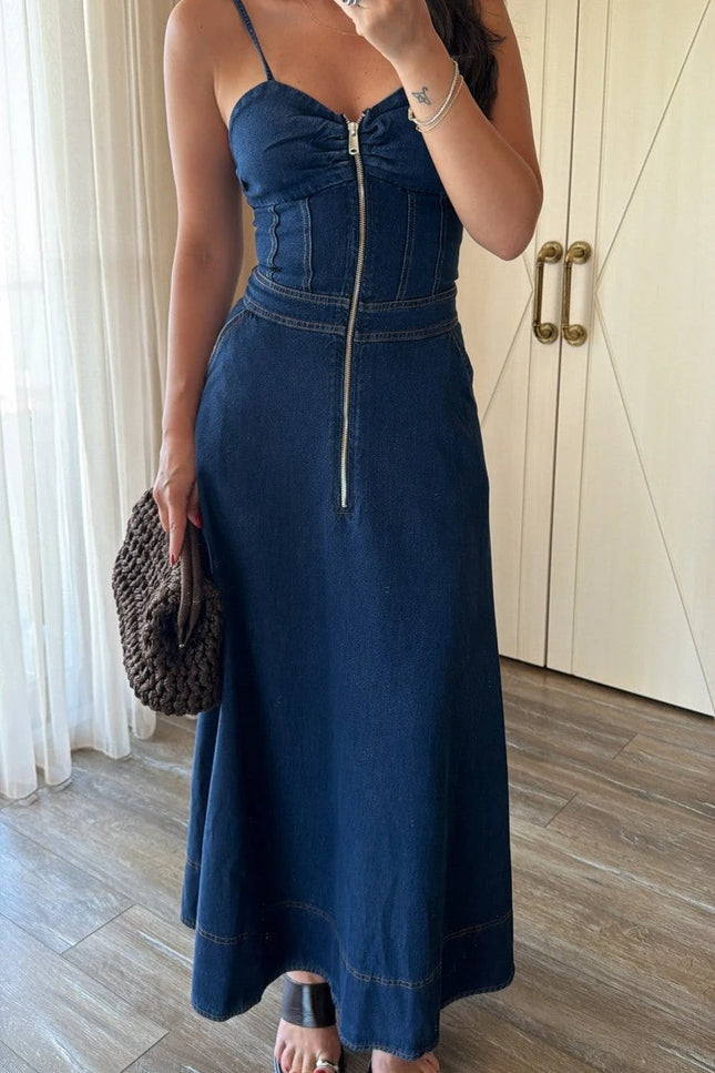 Praia Denim Dress