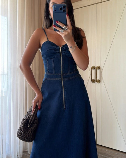 Praia Denim Dress