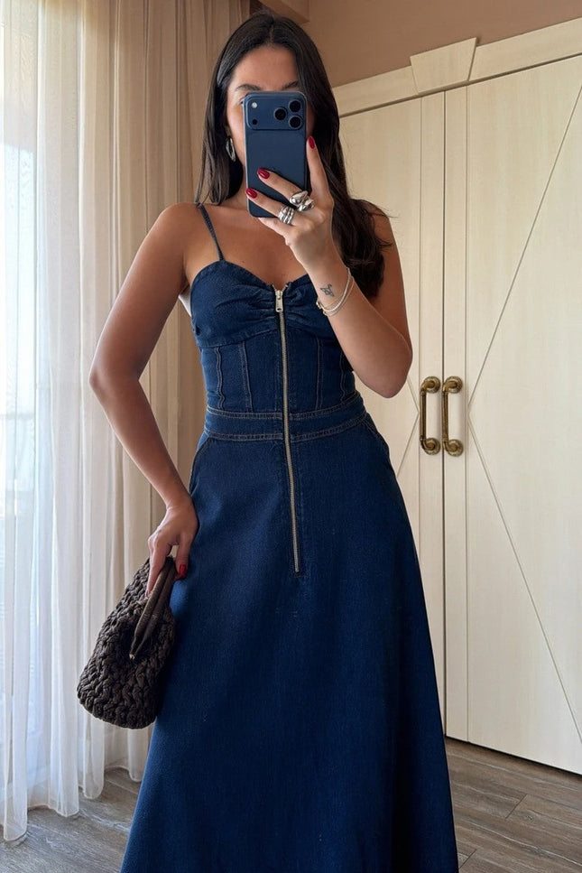 Praia Denim Dress