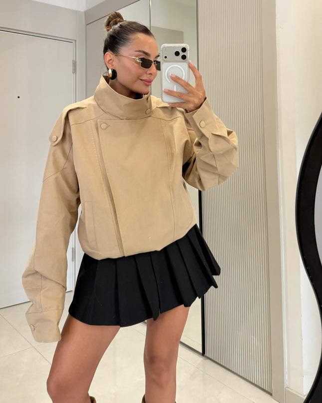 Bellacia Waterproof Bomber Jacket