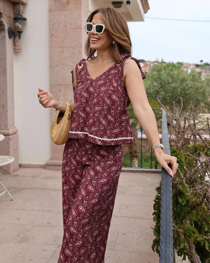 Lydia Shawl Patterned Premium Set
