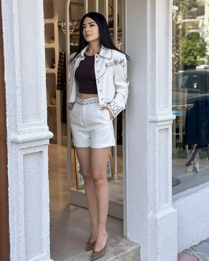 Kay Set Jacket with Short (QUZU BRAND)