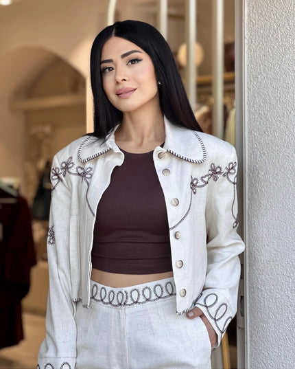 Kay Set Jacket with Short (QUZU BRAND)