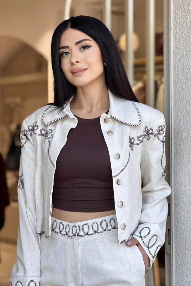 Kay Set Jacket with Short (QUZU BRAND)