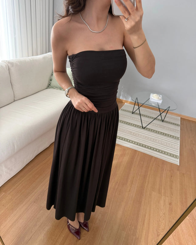 Dilvin Strapless Dress