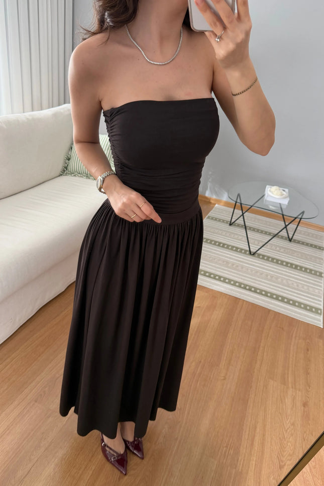 Dilvin Strapless Dress