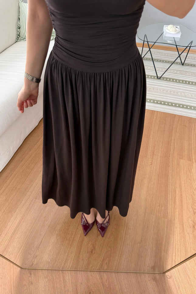Dilvin Strapless Dress