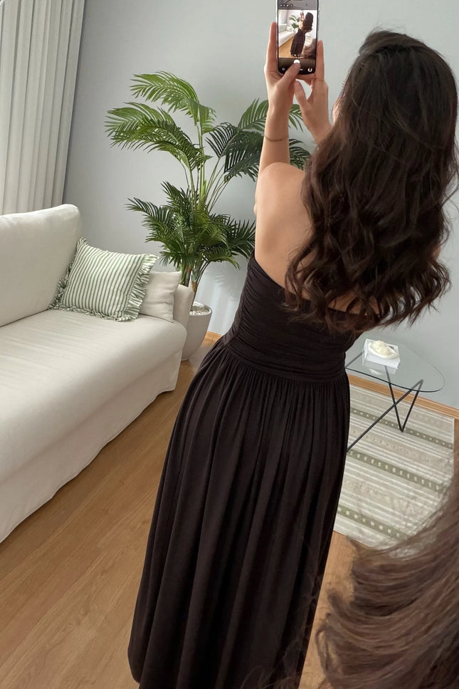 Dilvin Strapless Dress
