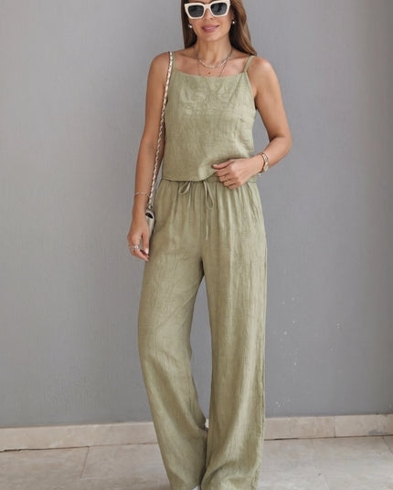 Mandy Top With Trousers Set