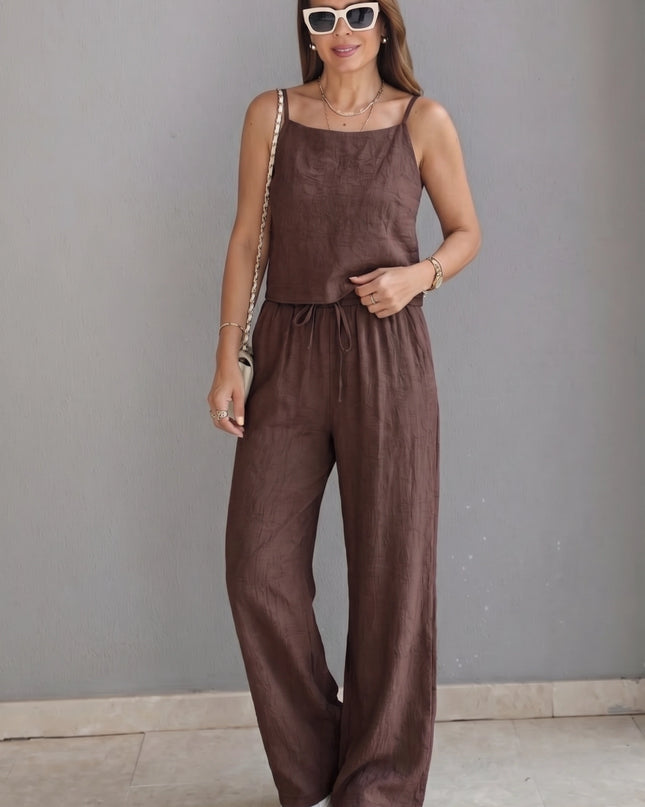 Mandy Top With Trousers Set