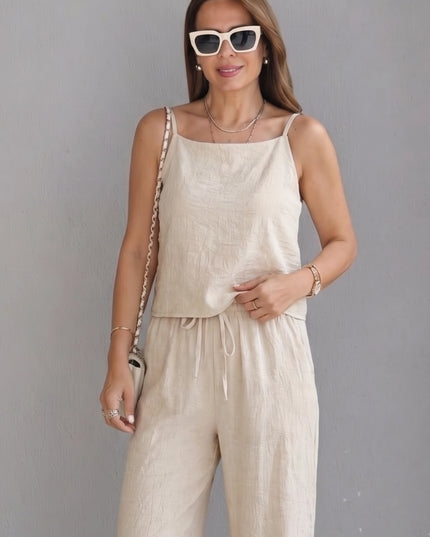 Mandy Top With Trousers Set