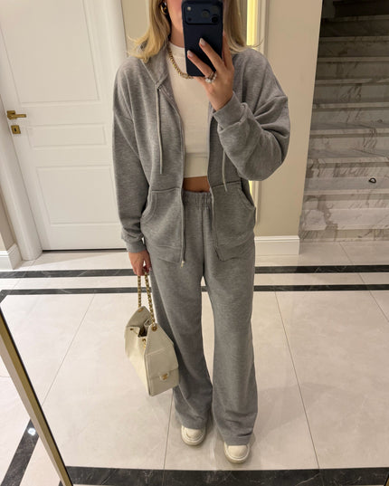 Full-Zip Sweat Tracksuit Set