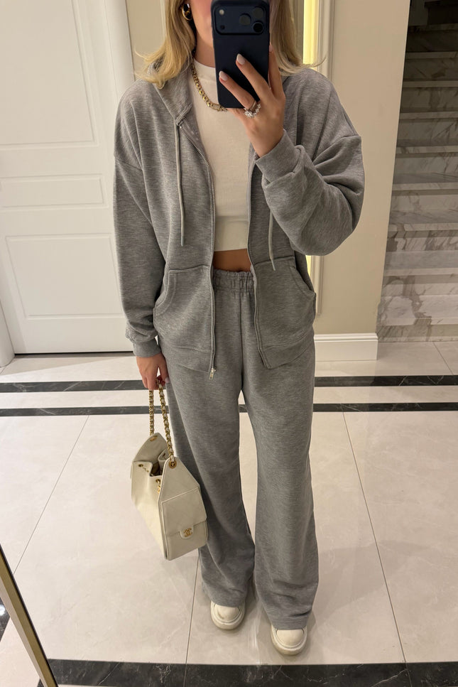 Full-Zip Sweat Tracksuit Set
