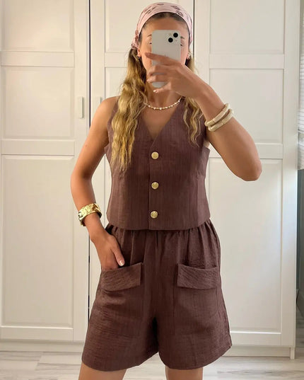 Acıkahve Alt-üst takım 