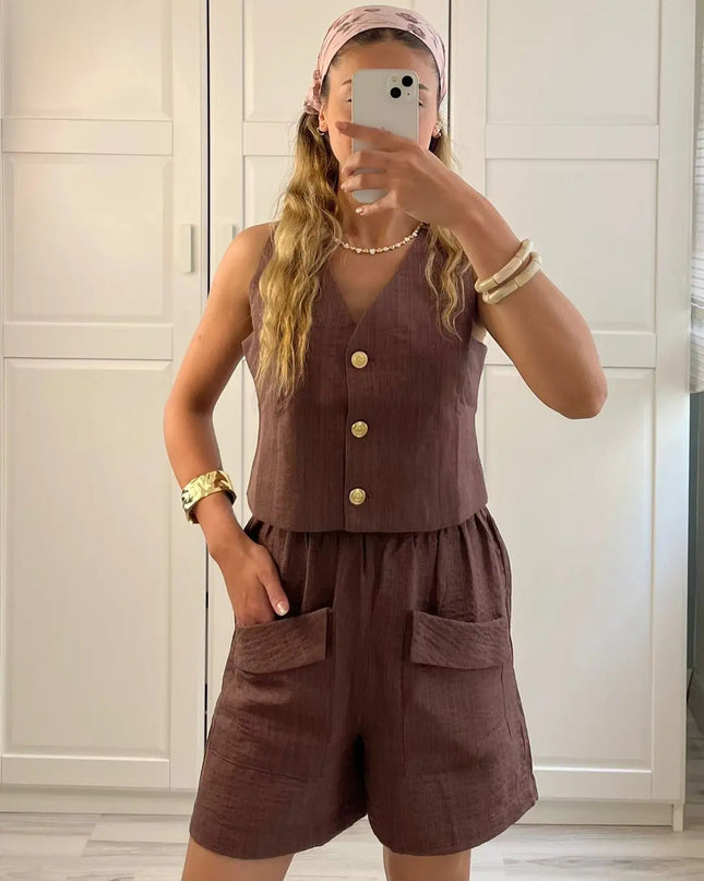 Acıkahve Alt-üst takım 