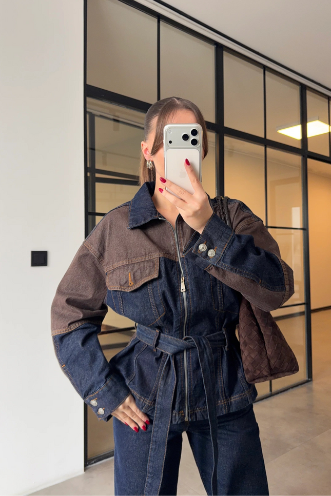 Melanie Denim Set