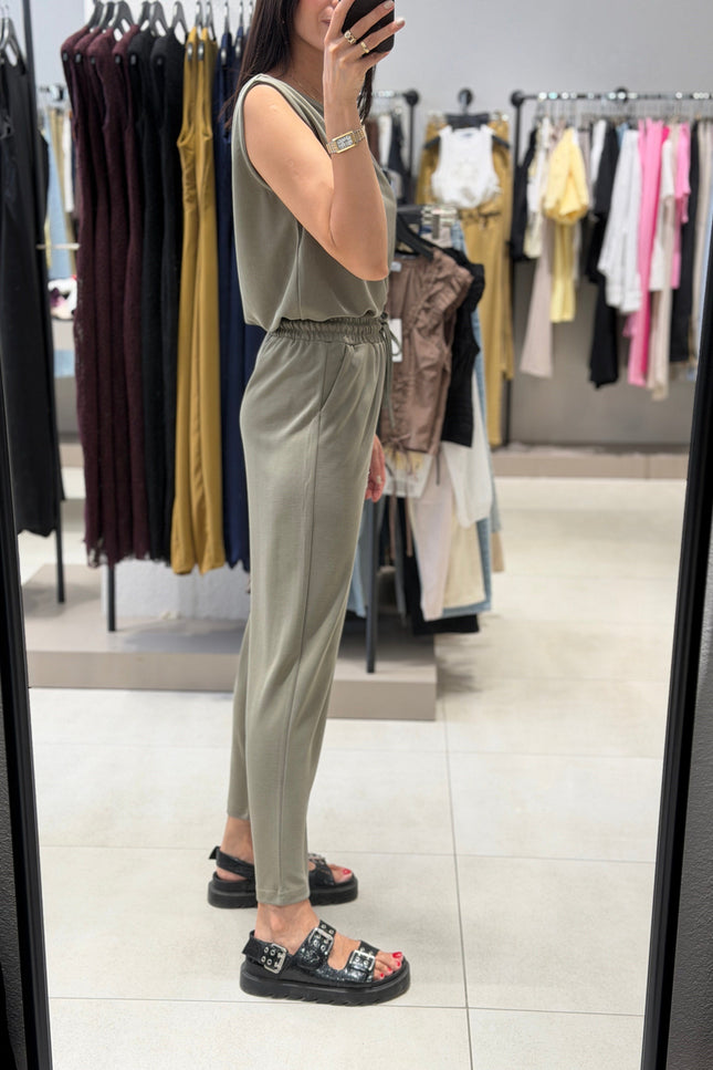 Thick Strap Modal Set - Khaki