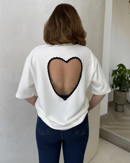 Kalpli T-Shirt - Siyah - Kod: 1113