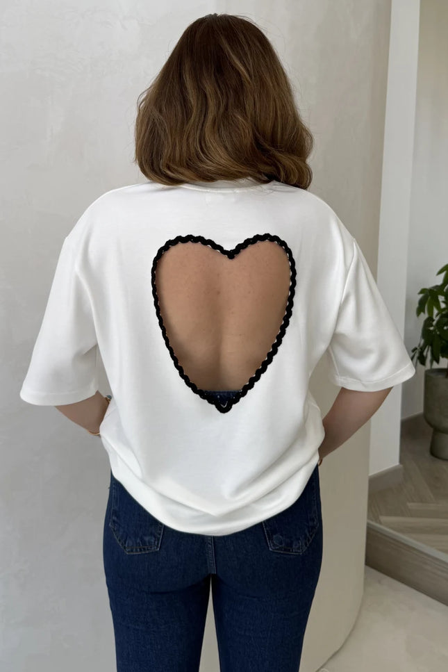 Kalpli T-Shirt - Siyah - Kod: 1113