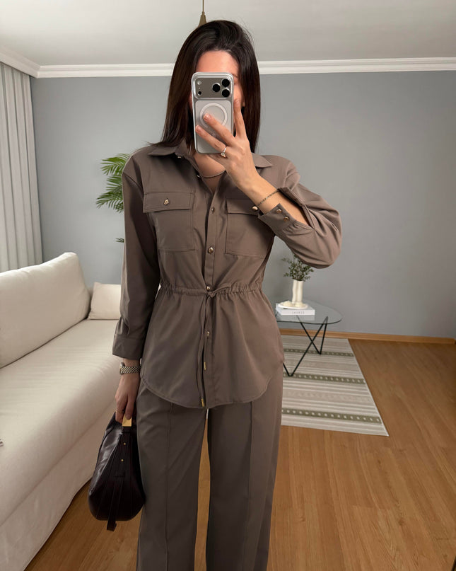 Luxa Taş Rengi Takım