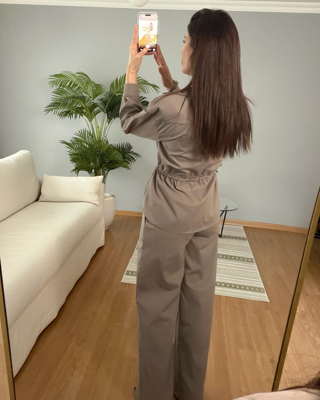 Luxa Taş Rengi Takım