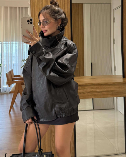 Macoron Rough Leather Jacket