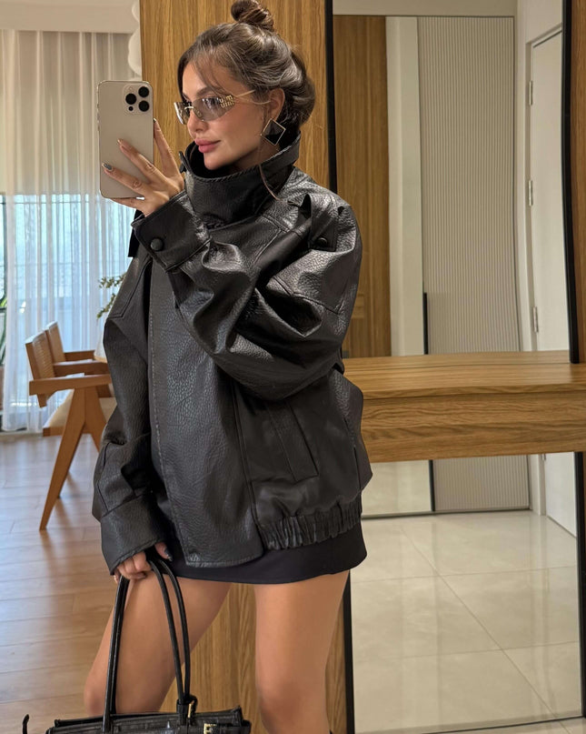 Macoron Rough Leather Jacket