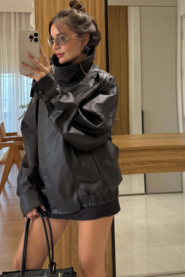 Macoron Rough Leather Jacket