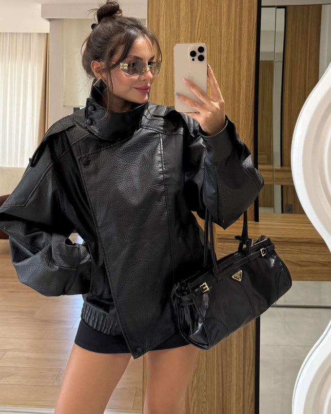 Macoron Rough Leather Jacket