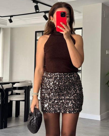 Valeria Payet Skirt - Brown