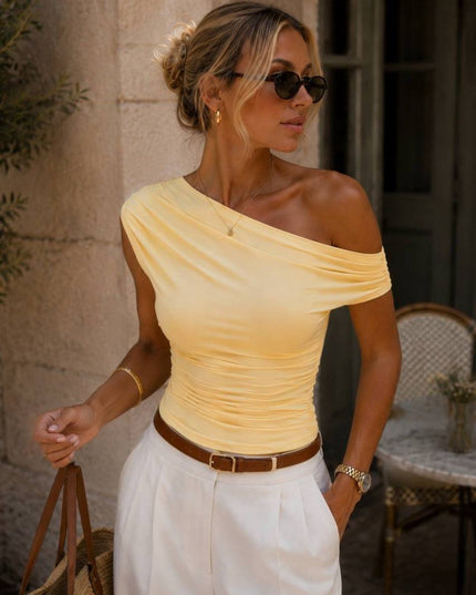 offshoulder lycra top
