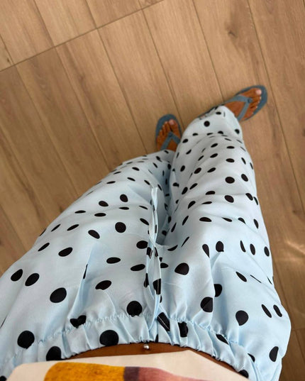 Polka balloon pants