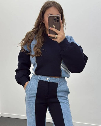Daniella Denim Tracksuit