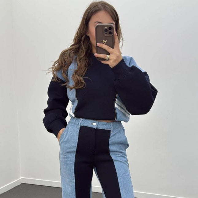 Daniella Denim Tracksuit
