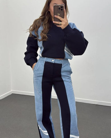 Daniella Denim Tracksuit