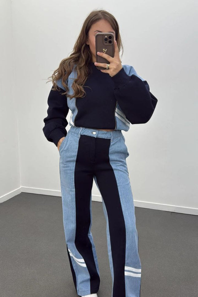 Daniella Denim Tracksuit