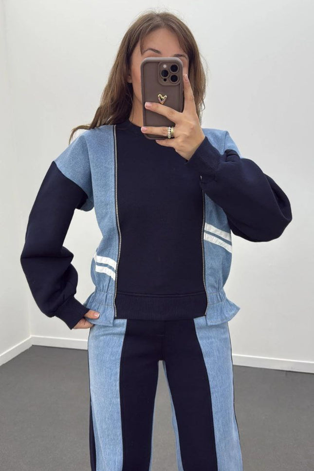 Daniella Denim Tracksuit
