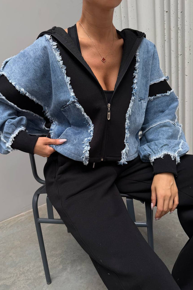 Rosanna Denim Tracksuit