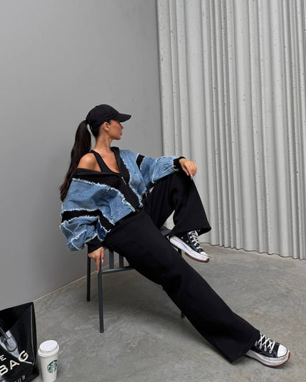 Rosanna Denim Tracksuit