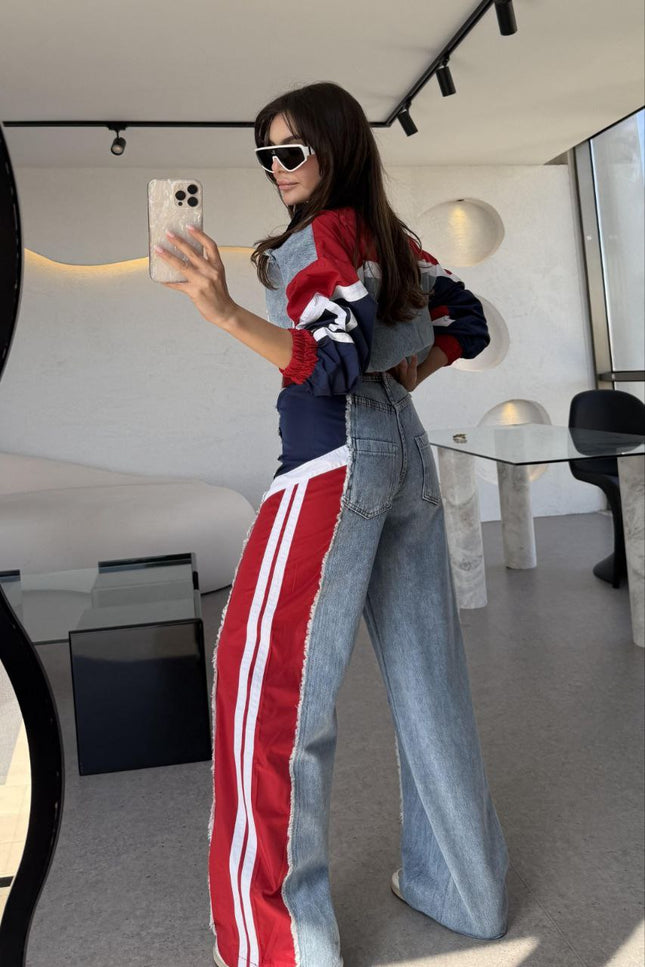 Flora Denim Set