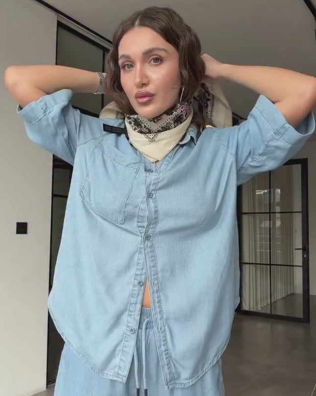 Pamela Shirt and Pants Set