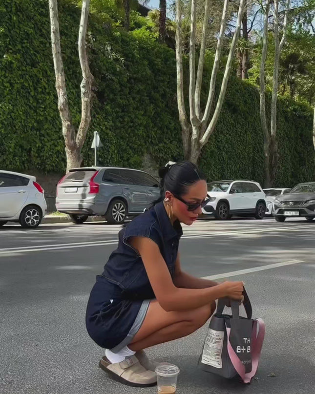 Kelly Denim Set Short & Jacket