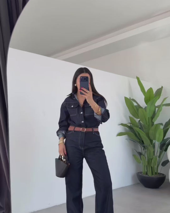 Jagar Belted Jumpsuit