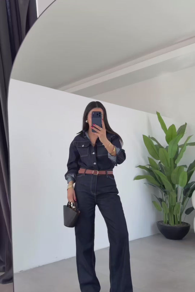 Jagar Belted Jumpsuit