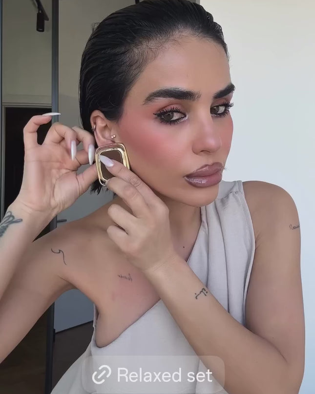 Mia One-Shoulder Loose-Fitting Set