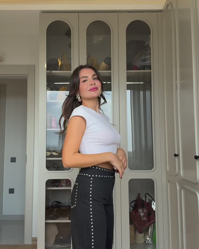 Belland Premium Black Leather Fur