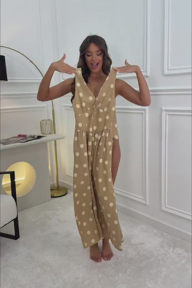 Solea Polka Dot Dress