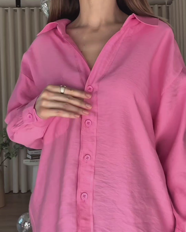 Tensel Oversize Shirt (Perry)